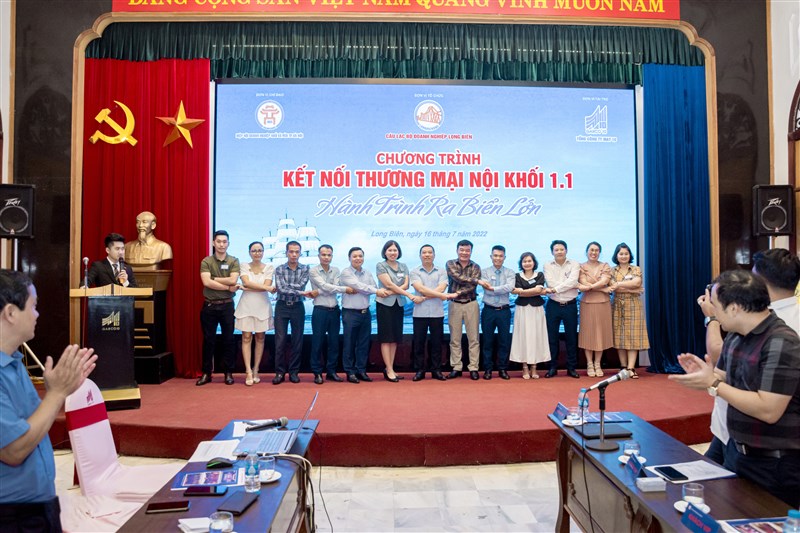 Ban lãnh đạo MOTA GROUP tham dự Chương trình kết nối thương mại khối 1.1 do Câu lạc bộ doanh nghiệp Long Biên tổ chức