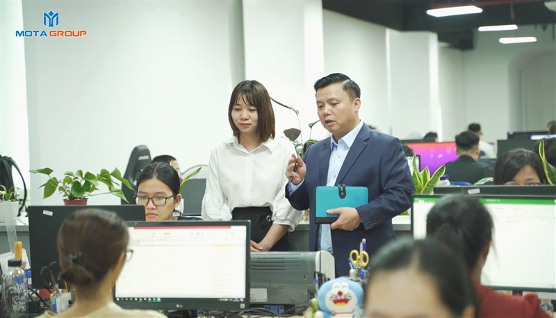 Ban cố vấn Mota Group đến thăm Công ty cổ phần chữ ký số FastCA